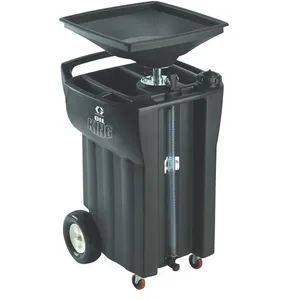 25 gal (95 l) Used-Oil Receiver with Used-Filter Tray, Tool Holders, Sight Gauge - Graco 238866