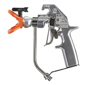 Silver Plus Airless Spray Gun, 2 Finger Trigger, RAC 5 517 SwitchTip - Graco 243283