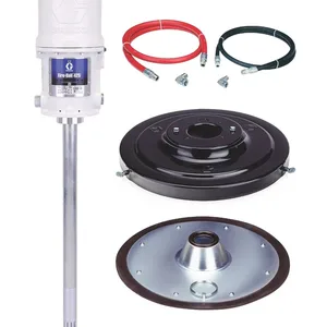 Fire-Ball® 425 Series 75:1 120 lb. (54 kg) 1/2 in. x 6 ft. Grease Pump Stationary Cover-Mount Package - Graco 244635