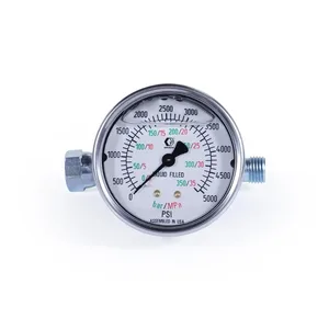 5,000 PSI Liquid-Filled Pressure Gauge - Graco 245856