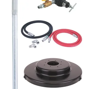 Mini Fire-Ball® 225 3:1 16 Gallon (60 Liter) Cover Mounted Oil Pump Package - Graco 246904