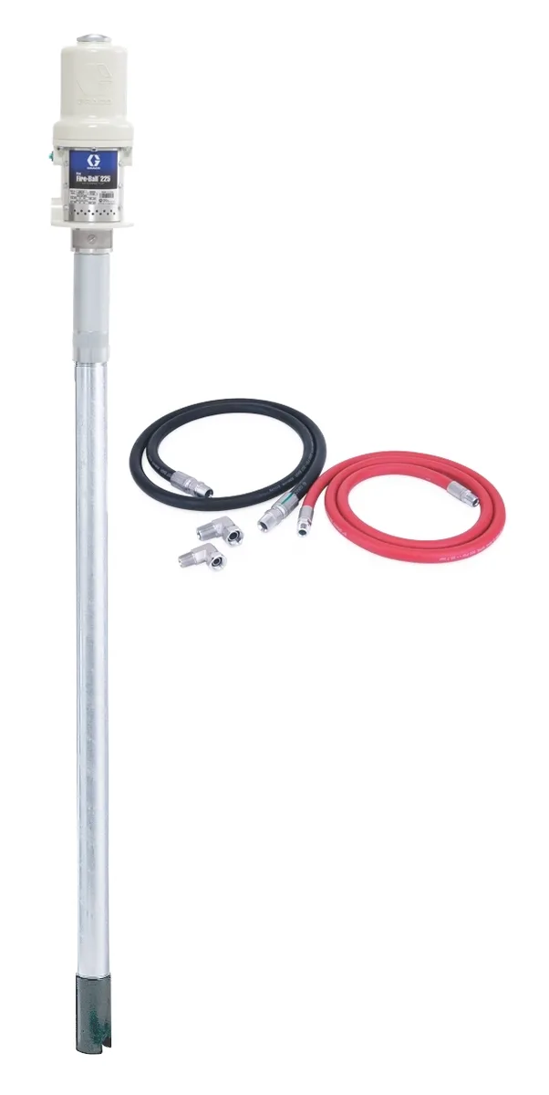 Mini Fire-Ball® 225 3:1 55 Gallon (200 Liter) Oil Pump - Bung Mounted Package - Graco 246907