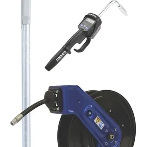 Mini Fire-Ball® 225 3:1 1/2 in. x 50 ft. (12.7 mm x 15.2 m) Manual Hose Reel Package for Oil - Graco 248623