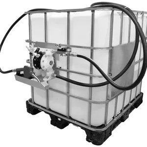 SD Blue Pump Tote Package - 6 ft (1.83 m) Suction Hose Length - Automatic Nozzle - 3/4 in. BSPP Fittings - Graco 24F531