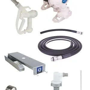 SD Blue Pump Drum Package - 2 ft (0.61 m) Suction Hose Length - Manual Nozzle - 3/4 in. BSPP Fittings - Graco 24F947