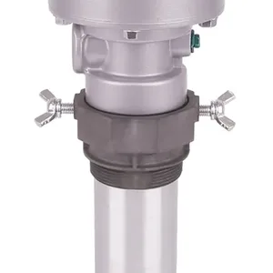 LD 3:1 Oil Pump with 275 Gallon (1040 Liter) Steel Down Tube and Bung Adapter - NPT - Graco 24G585