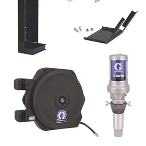 LD Series 3:1 Stationary 275 Gallon (1040 Liter) Pump Package - Manual Meter Type - Graco 24H702