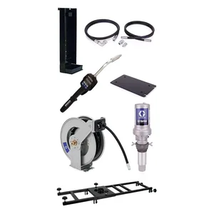 LD Series 3:1 Stationary 275 Gallon (1040 Liter) Pump Package - Preset Meter Type - Graco 24H704