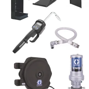 LD Series 3:1 Stationary 275 Gallon (1040 Liter) Oil Pump Package - Manual Meter Type - Graco 24H726