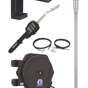 LD Series 5:1 Stationary 275 Gallon (1040 Liter) Oil Pump Package - NPT - Graco 24H870