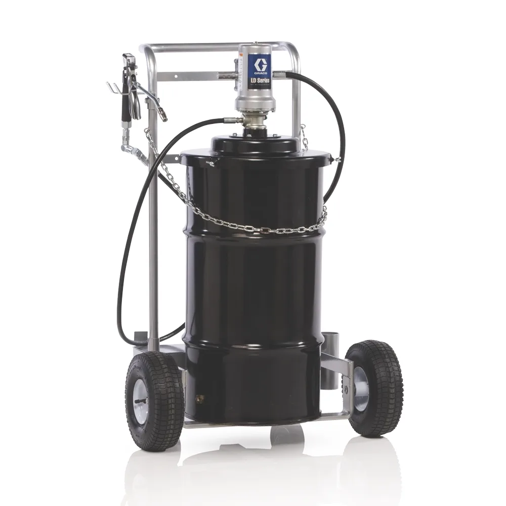 LD Series 50:1 120 lb. (54 kg) Grease Pump - Mobile Package - Graco 24J048