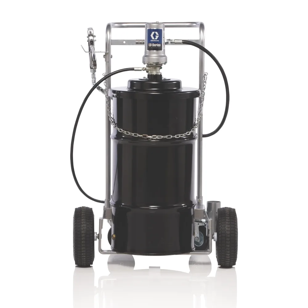 LD Series 50:1 120 lb. (54 kg) Grease Pump - Mobile Package - Graco 24J048