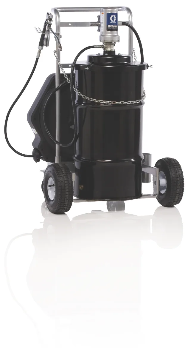 LD Series 50:1 120 lb. (54 kg) Grease Pump - Mobile Package - Graco 24J060