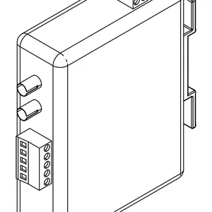 Fiber Optic to Serial Converter, communicate from the Informer to a PLC - Graco 24N978
