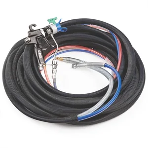 G40 Gun with RAC X Tip & 50 ft Super-Flex Fluid & Air Hose Set - Graco 24U891