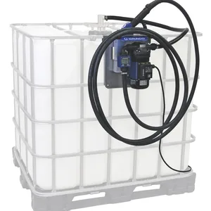 LD Blue Electric Pump Package - 5 ft (1.5 m) Suction Hose Length - Automatic Nozzle - SST Clamp Fittings - Graco 24V641