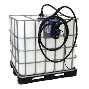 LD Blue Electric Pump Package - 5 ft (1.5 m) Suction Hose Length - Manual Nozzle - SST Clamp Fittings - Graco 24V645
