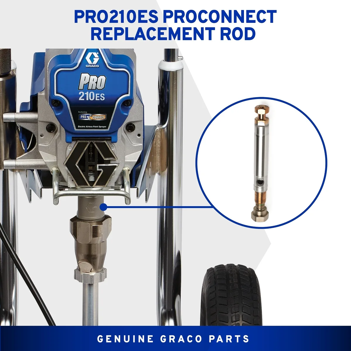 ProConnect Replacement Rod Paint Sprayer Pump Kit for Pro210ES - Graco 24W617