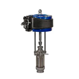 35:1 - 580cc Dura-Flo Pump with XL 10000 Air Motor, Severe Duty Carbon Steel Construction - Graco 24Y207