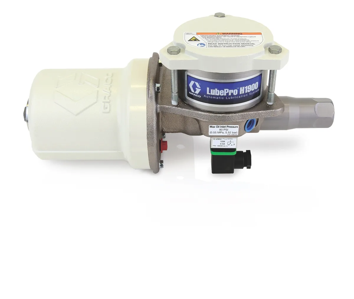 LubePro H1900 Horizontal Oil Pump - NPT - Graco 24Y498