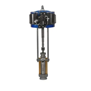 47:1 - 1000cc Dura-Flo Pump with XL 24000 Air Motor, MaxLife Stainless Steel Construction - Graco 25A454
