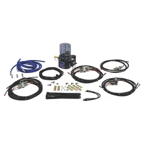 Electric Grease Jockey System Install Kits - Sealed Spring Pins, Drum Brakes, 6x4 Tandem Axle, 4 Modules, 26 points - Graco 25C974