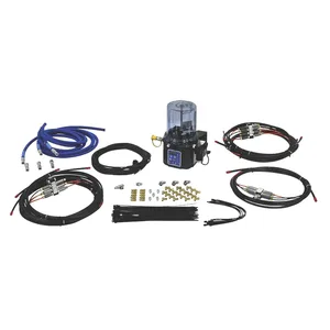 Electric Grease Jockey System Install Kits - Sealed Spring Pins, Drum Brakes, 4x2 Single Axle, 3 Modules, 22 points - Graco 25C975