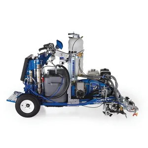 LineLazer V 250SPS HP Reflective Series Self-Propelled Gas Hydraulic Airless Line Striper, 2 Auto Guns, 1 Tank, LazerGuide 3000 – Graco 25D345 LineLazer V 250SPS HP Reflective Series Self-Propelled Gas Hydraulic Airless Line Striper, 2 Auto Guns, 1 Tank, LazerGuide 3000 - Graco 25D345
