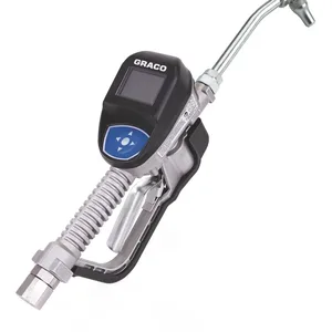Pulse® Metered Dispense Valve for Gear Lube Applications - 1/2 in NPT, Gear Lube Extension, Manual Nozzle - Graco 25M326