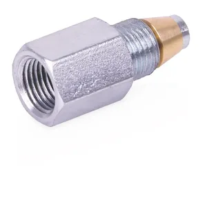 G-Lock Push-To-Connect Stud Fitting - 90°, 1/4 in, Field-Installable - Graco 25M496