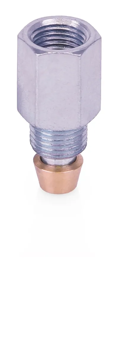 G-Lock Push-To-Connect Stud Fitting - 90°, 1/4 in, Field-Installable - Graco 25M496