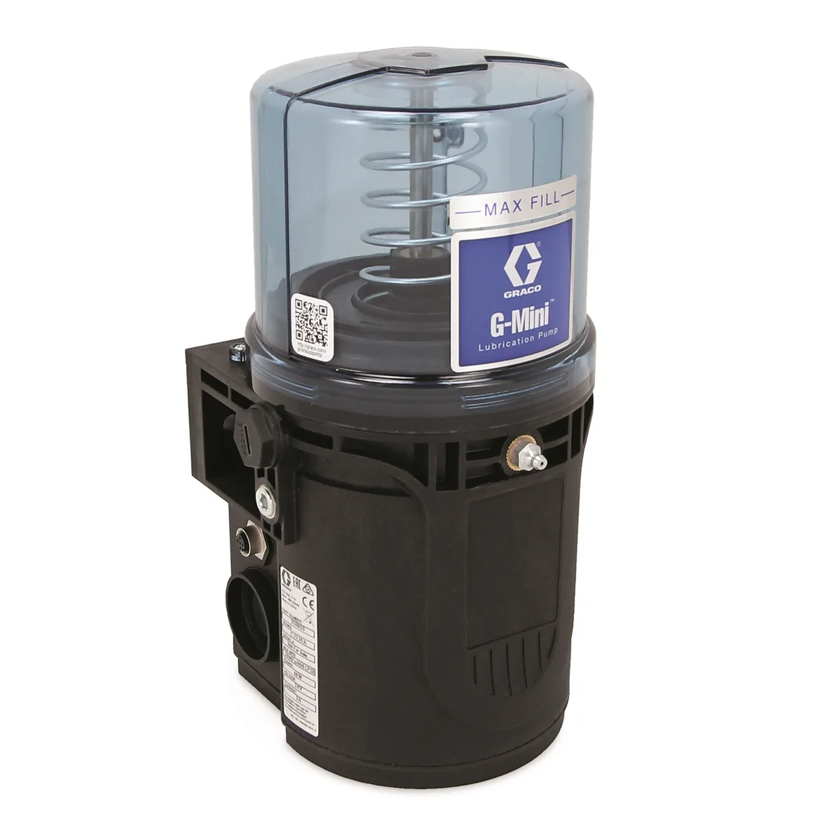 G-Mini® Grease Lubrication Pump, 24 VDC, 1 Liter - Graco 25R820
