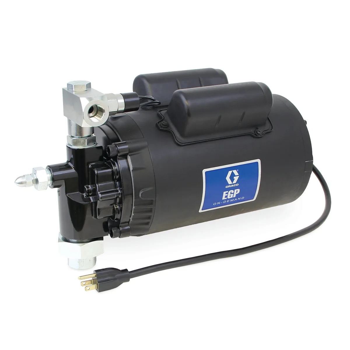 EGP On-Demand Pump, 115 VAC, 3.7 gpm (14.0 lpm), 500 psi (34.5 bar) - Graco 25T817