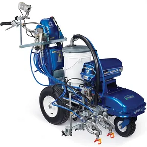 LineLazer V ES 2000 HP Automatic Series Battery-Powered Airless Line Striper, 1 Auto Gun, 1 Manual Gun, LazerGuide 2000 - Graco 25U683