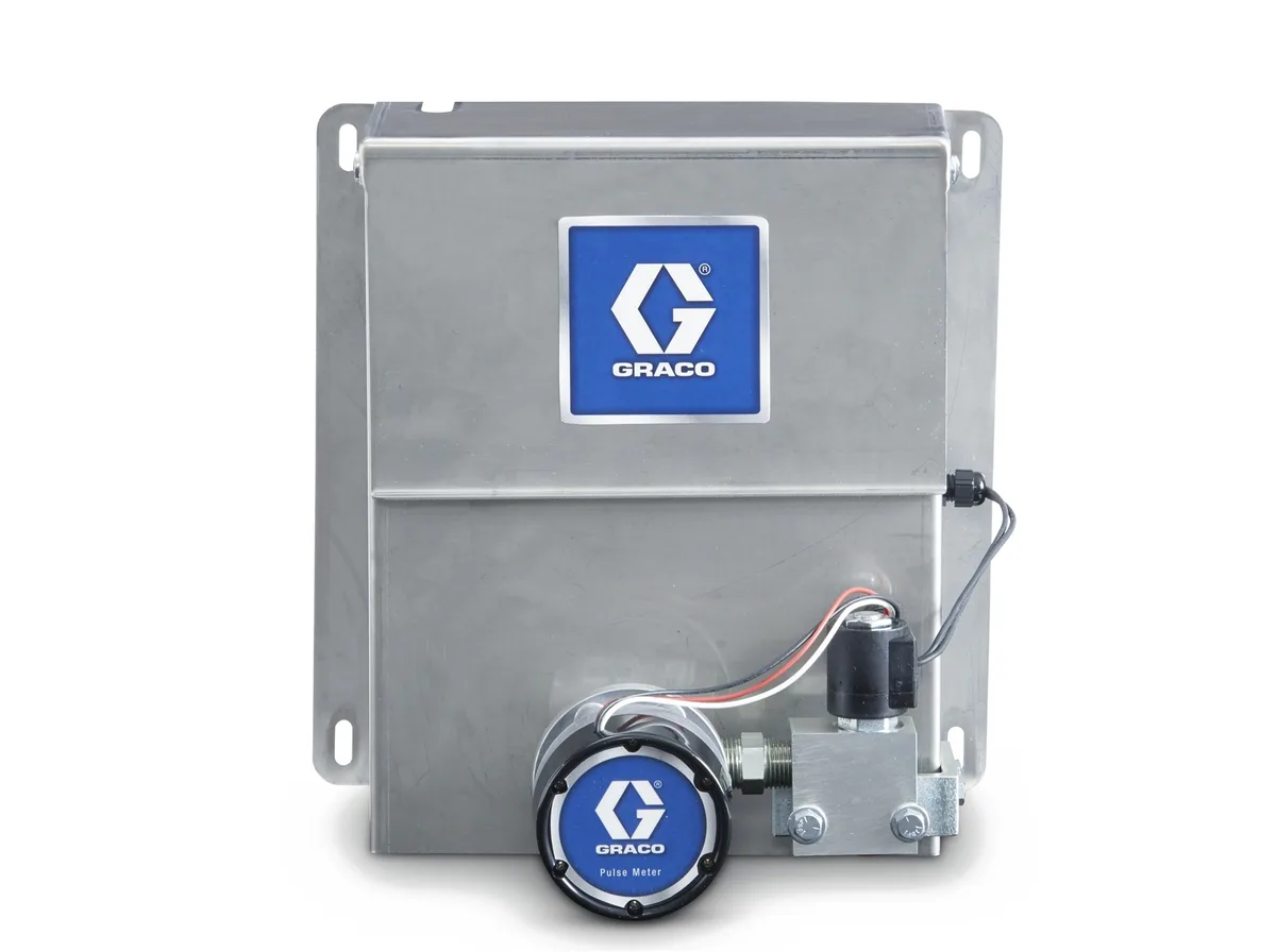 ProDispense Fluid Panel Kit, Oil Meter, 10 wt oil to #2 grease - Graco 26A129