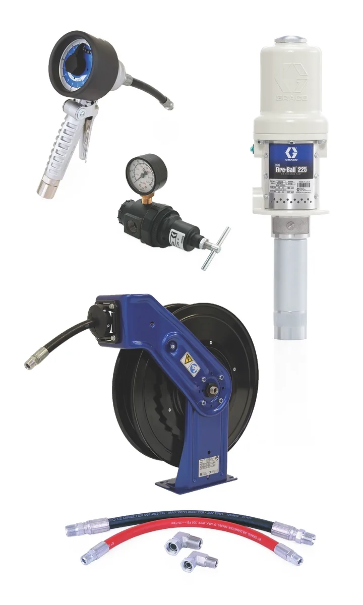 Refill Pump Kits - Mini Fire-Ball® 225 400 lb. Barrel - Graco 26A320