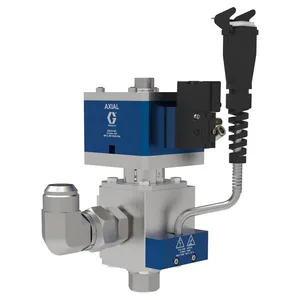 Axial Dispense Valve, Heated, Direct Mount Solenoid - Graco 26B451