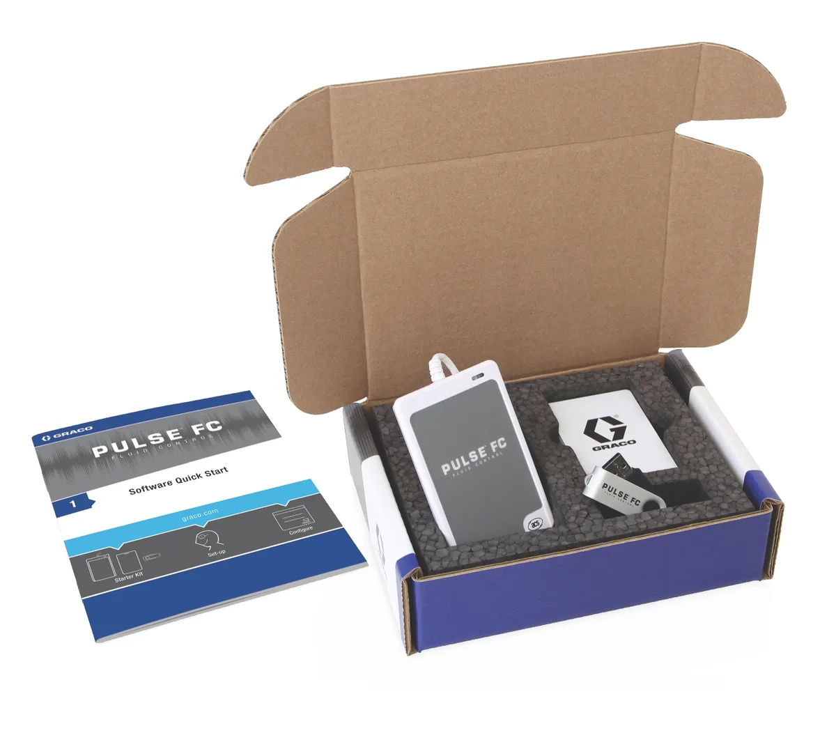 Pulse® FC Starter Kit - Includes Software, Card Reader & Cards - Graco 26C401