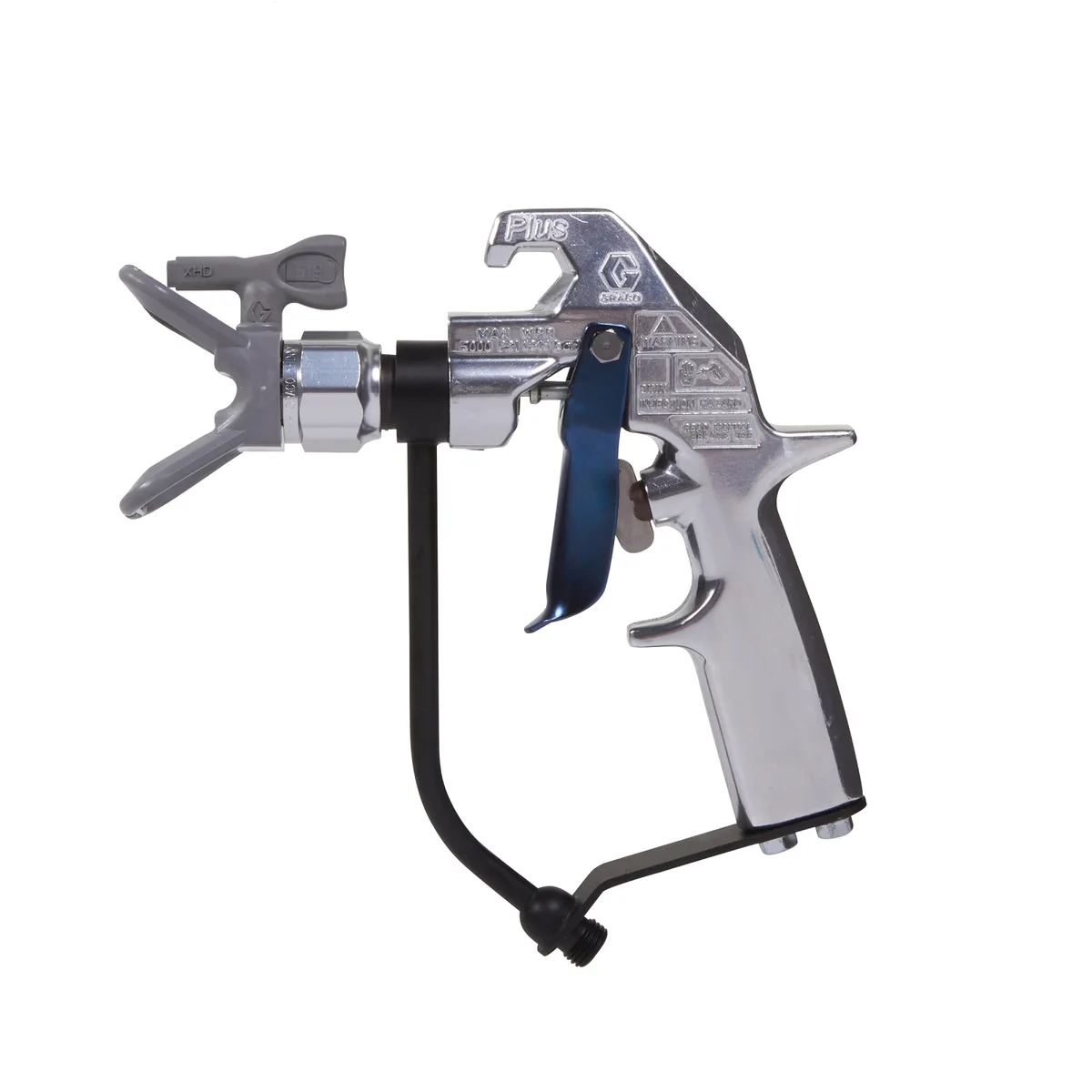 Silver Plus HP Airless Spray Gun, 2 Finger Trigger - Graco 273334