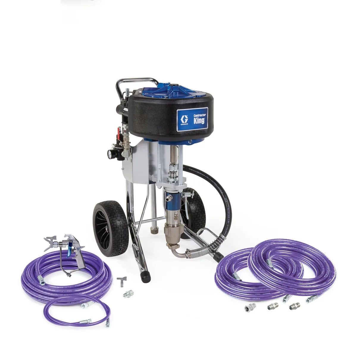 Contractor King 45:1 Air Powered Airless Sprayer, Big 150 (2-F Gun) - Graco 279007