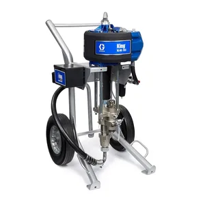 Heavy-Duty Cart Mounted AA Spray Package with 40:1 Mix Ratio and XL Air Motor with DataTrak - Graco 287976
