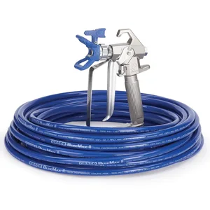 Contractor FTx Airless Spray Gun, RAC X LTX 515, BlueMax II Airless Hose 1/4 in x 50 ft - Graco 288493