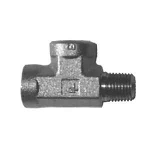 Male Run Tee - 1/8 in. NPT Male x (2) 1/8 in. NPT Female - Graco 556419