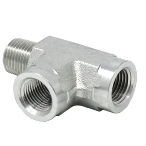 Male Run Tee - 1/8 in. NPT Male x (2) 1/8 in. NPT Female - Graco 556419