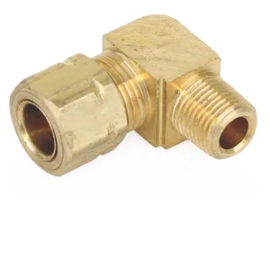 Fitting - Brass Male Tube Elbows 5/16 in. (7.94 mm) Tube x 1/8 in. (3.2 mm) NPTF - Graco 556639