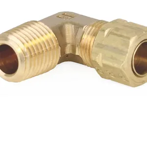 Fitting - Brass Male Tube Elbows 5/16 in. (7.94 mm) Tube x 1/4 in. (6.35 mm) NPTF - Graco 556640