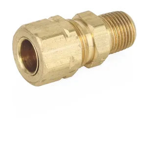 Fitting - Male Connector, 5/16 inch (7.94 mm) tube x 1/8 inch (3.2 mm) NPTF - Graco 556645