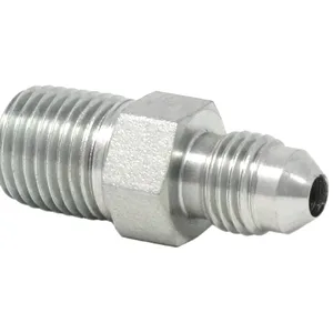 Hose Fitting - Connector, 1/4 inch (6.4 mm) NPT, #4 JIC - Graco 556762