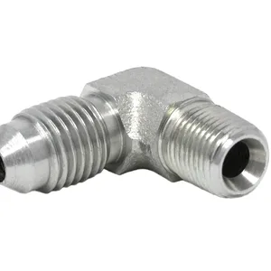 Hose Fitting - 90° Elbow - 1/8 inch (3.2 mm) NPT, #4 JIC - Graco 556763