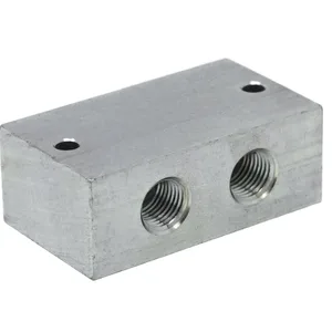 180° Straight Anchor Fitting, Steel, 2 lines, 1/4 in. NPSF - Graco 561430